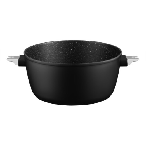 Каструля Ardesto Gemini Bari, 3.9л, алюміній, чорний (AR1939AC)