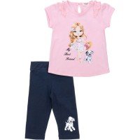 Набір дитячого одягу Breeze з дівчинкою (14401-86G-pink)
