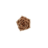 Прикраса декоративна House Of Seasons Кліпса Троянда рожева 6 х 8 см (8718861667233)