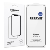 Скло захисне BeCover 10D Xiaomi 17 Ultra Black (715711)