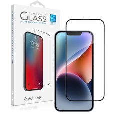 Скло захисне ACCLAB Full Glue ESD Apple iPhone 17e Black (1283126636998)