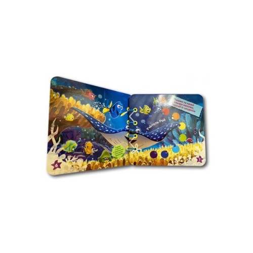 Книга У пошуках Дорі. Розвиток памяті. Книжка-шнурівка Ранок (9789667491604)