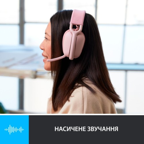 Навушники Logitech Zone Vibe 100 Wireless Rose (981-001224)