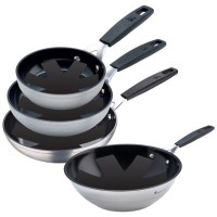 Набір сковорідок MasterPro Smart, 8 предметів (BGEU-5601)