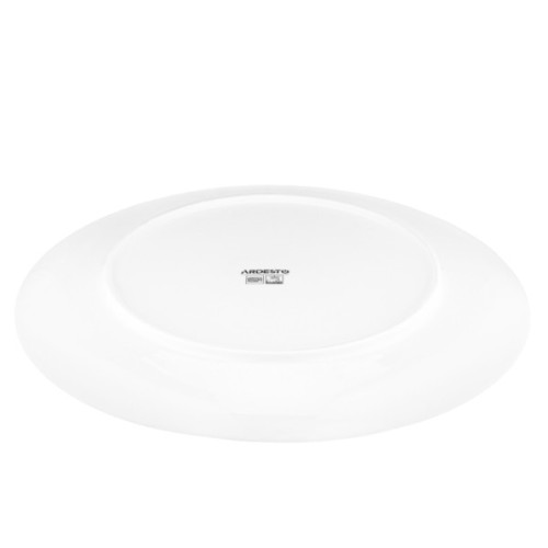 Тарілка Ardesto Capri, 19.2см, порцеляна, біло-блакитний (AR0419CWB)