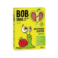 Цукерка Bob Snail Равлик Боб Яблуко 60г (4820162520149)