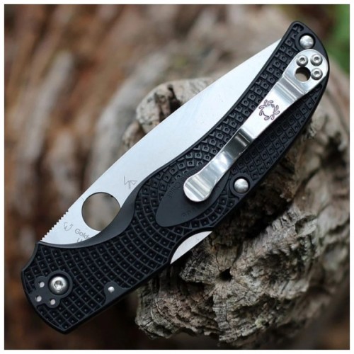 Ніж Spyderco Native Chief Satin BD1N Black FRN (C244PBK)