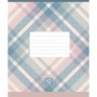 Зошит Школярик Plaid pattern 12 аркушів клітинка (012-3345K)