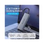 Концентратор Vention USB-C 6-in-1 3xUSB 3.0 + HDMI 4K30Hz + SD/TF 0.15m (TOOHB)