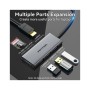 Концентратор Vention USB-C 6-in-1 3xUSB 3.0 + HDMI 4K30Hz + SD/TF 0.15m (TOOHB)