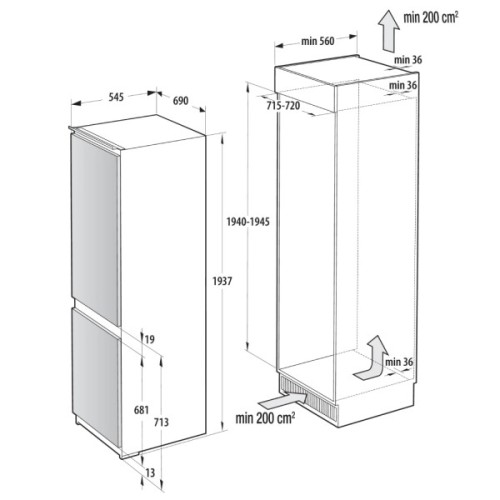 Холодильник Gorenje NRKI619D61WFE