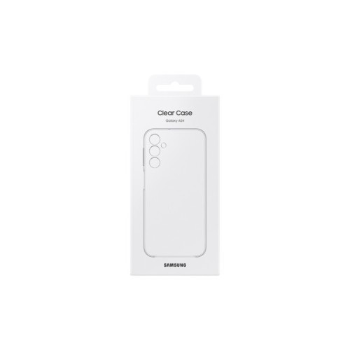 Чохол до мобільного телефона Samsung Clear Case Galaxy A24 (A245) Transparent (EF-QA245CTEGRU)