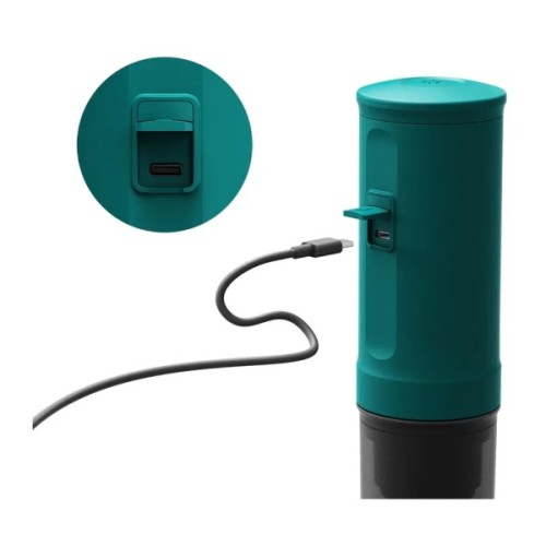 Портативна кавоварка Outin Nano Espresso Machine OTEM-01 Outin Teal (OTEM-01-TEAL)