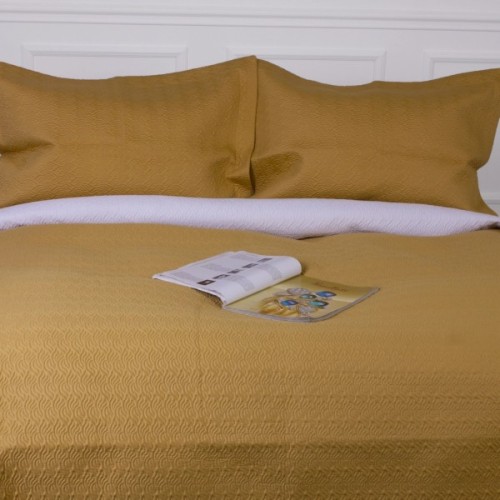 Покривало MirSon набір Imperial Gold Line покривало 180х210 см + наволочки 50х70 см х 2 шт (2200007177875)