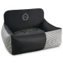 Автомобільне крісло для тварин Chloe's Home Porto black подвійне 68х48 см чорне (CLH1233)