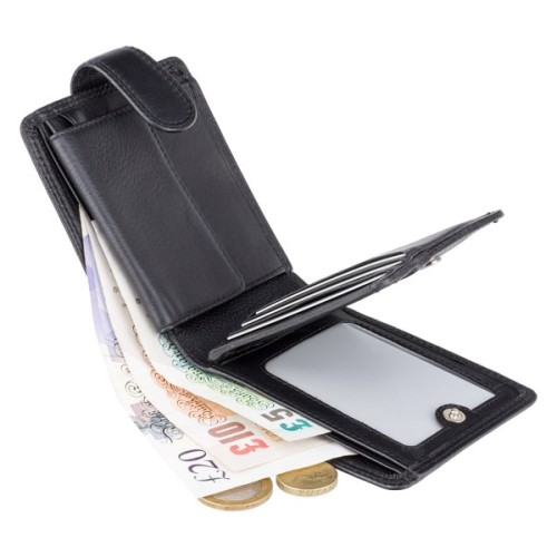 Гаманець Visconti HT10 Knightsbridge з RFID Black (HT10 BLK)