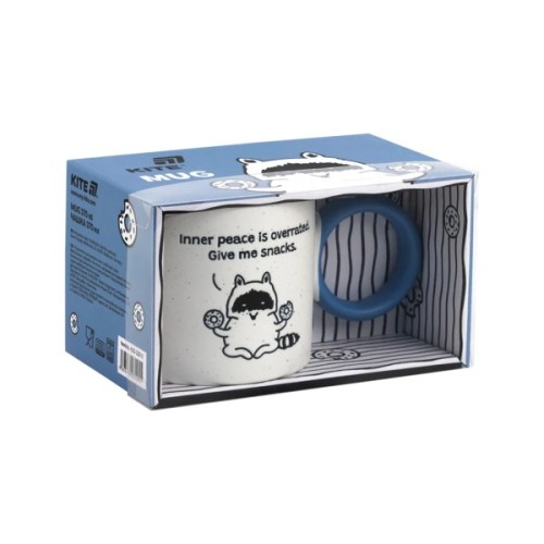 Чашка Kite 370 мл Donut racoon (K25-220-2)