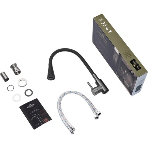 Змішувач Kroner Klassisch-PVD031BLK (CV035373)