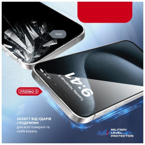 Скло захисне Intaleo MagicBox Apple iPhone 15 PRO (4820266742850)