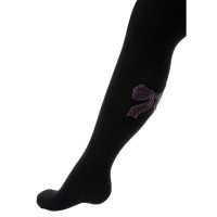 Колготки дитячі UCS Socks з бантом (M0C0301-1410-5G-blackred)