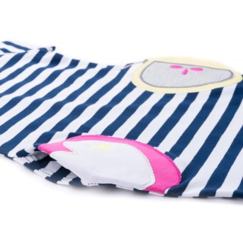 Плаття дитяче Breeze в смужку з кишеньками (8992-92G-blue)