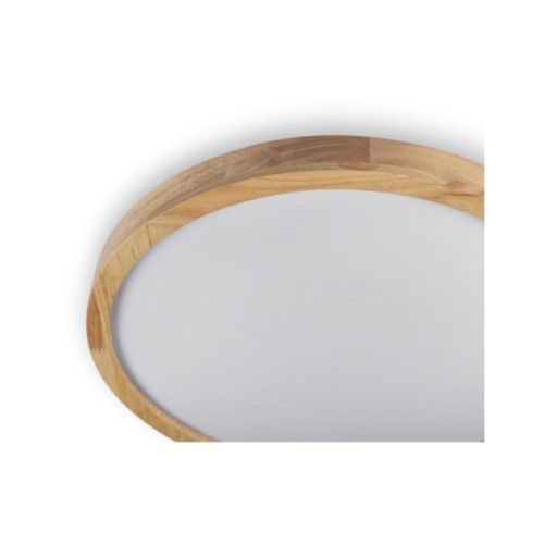 Світильник Vestum WOOD матовий 60W 375*60мм 3000К-6500К з ДК акація (VS-91047)