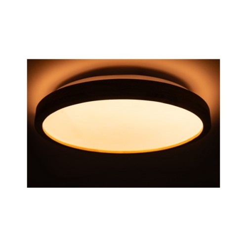 Світильник Vestum WOOD матовий 60W 375*60мм 3000К-6500К з ДК акація (VS-91047)