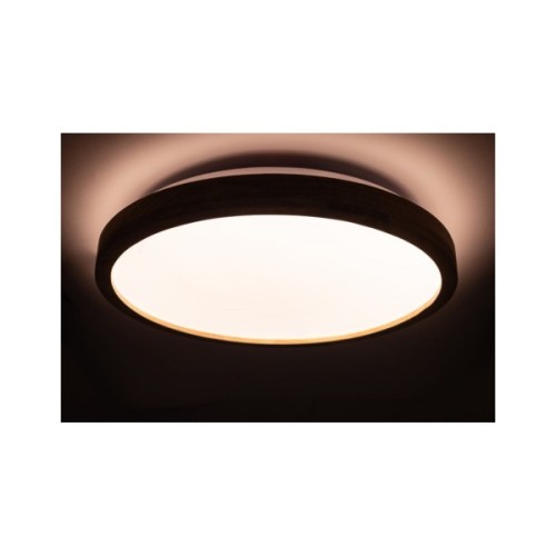 Світильник Vestum WOOD матовий 60W 375*60мм 3000К-6500К з ДК акація (VS-91047)