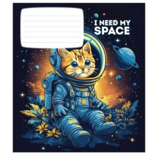 Зошит Школярик I need my space 12 аркушів клітинка (012-3496K)