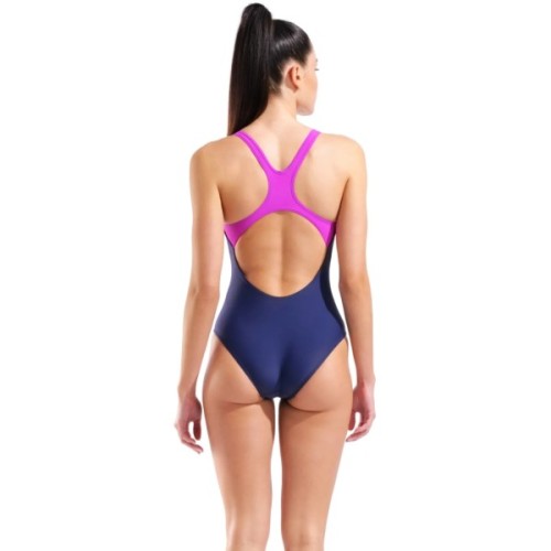 Купальник Arena Kikko Swimsuit Swim Pro Back 010807-790 синій, рожевий 46 (3468337757306)