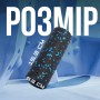 Масажний ролик PowerPlay PP-4346 Mini EPP Foam Roller 15x5,3см Чорно/Синій (PP_4346_Blue_(15*5))