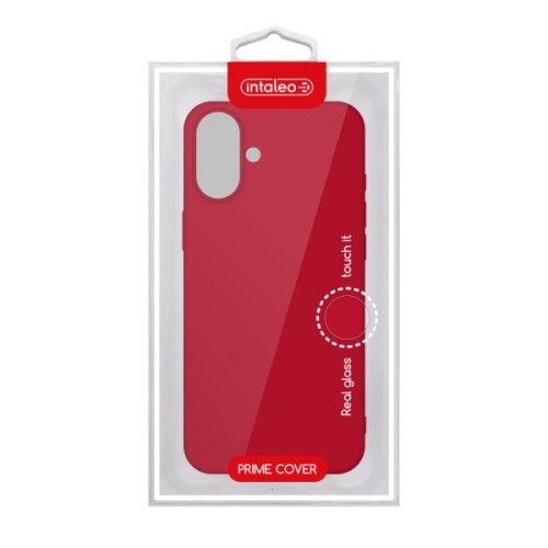 Чохол до мобільного телефона Intaleo SoftShell Apple iPhone 16 Red (1283126609190)