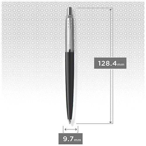 Ручка кулькова Parker JOTTER 17 Originals Black CT BP в Eco упаковці (15 632e)