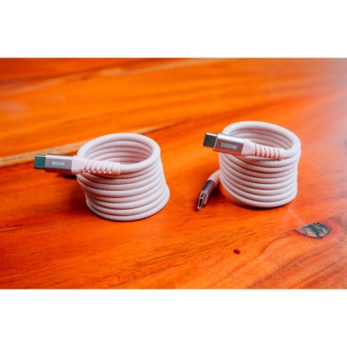 Дата кабель USB-C to USB-C 1.2m Magnetic 60W pink Verbatim (31853)