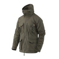 Куртка Helikon-Tex SAS Smock - Duracanvas - Taiga Green розмір XL (KU-SAS-DC-09-B06)