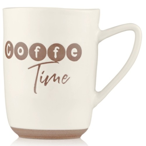 Чашка Ardesto Coffee, 340мл, кераміка, білий (AR3081)