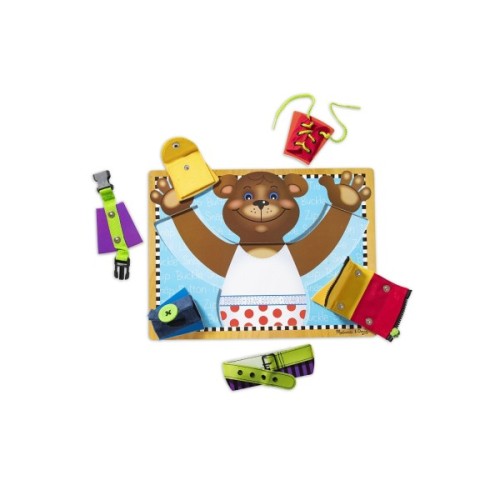 Розвиваюча іграшка Melissa&Doug Дошка - застібки (MD3784)
