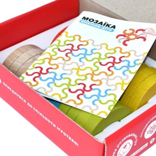 Розвиваюча іграшка Ігротеко Мозаїка ВЕСЕЛКОВІ ДУГИ 24 елементів (900507)