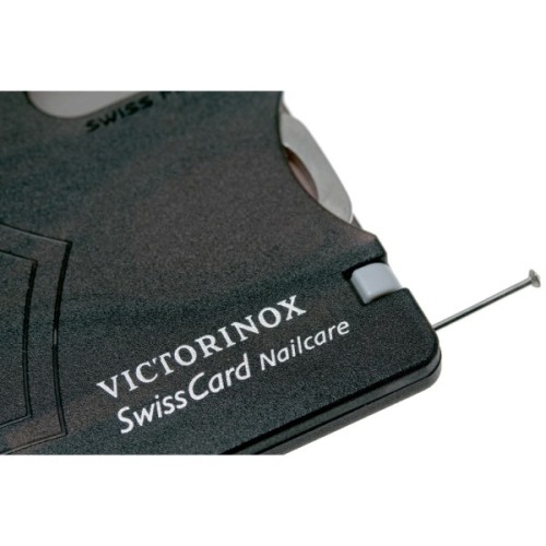 Мультитул Victorinox SwissCard NailCare Transparent Black (0.7240.T3)