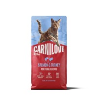 Сухий корм для кішок Carnilove Active Salmon & Turkey Sterilised 6 кг (8595602581566)