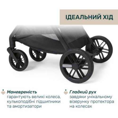 Коляска Chicco 2 в 1 Bellagio 2 Сіра (2900990903245) (87183.45.01)