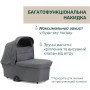 Коляска Chicco 2 в 1 Bellagio 2 Сіра (2900990903245) (87183.45.01)