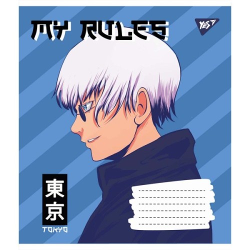Зошит Yes А5 Anime 12 аркушів, лінія (766286)