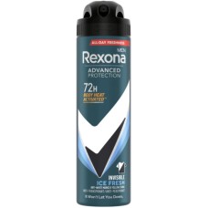 Антиперспірант Rexona Men Advanced Protection Invisible 72H Ice Fresh 150 мл (8720181558290)