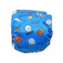 Підгузки для тварин MISOKO&CO багаторазові для кобелів, з восьминогом, XL 1 шт. блакитні (HAINMSK63957)
