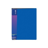 Папка з файлами Economix А4 з 40 файлами, синя (E30604-02)