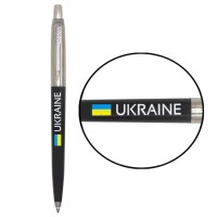 Ручка кулькова Parker JOTTER 17 Originals UKRAINE Black CT BP Прапор + Ukraine (15632_T1400u)