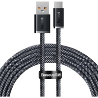 Дата кабель USB 2.0 AM to USB-C 2.0m 5A Gray Baseus (CALD000716)