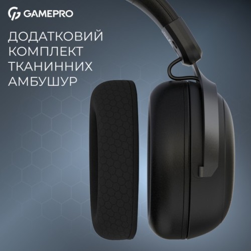 Навушники GamePro Asgard Freya Pro Wireless Black (HSW201B)