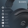 Навушники GamePro Asgard Freya Pro Wireless Black (HSW201B)